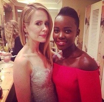 Sarah Paulson és Lupita Nyong'o