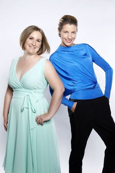 Tóth Bori és Girstné Heimbuch Zita 