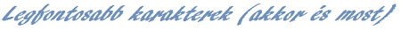 karakterek