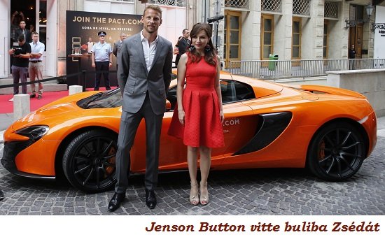 Zseda Jenson Button McLaren