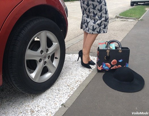 Black birds with H&M