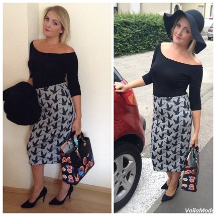 Black birds with H&M