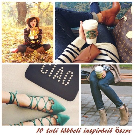 10 tuti lábbeli inspiráció őszre