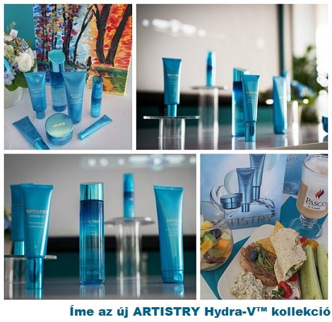 az új ARTISTRY Hydra-V™ kollekciót