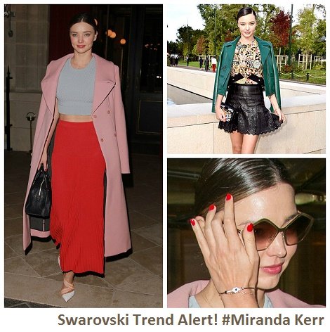 Swarovski Trend Alert! #Miranda Kerr 