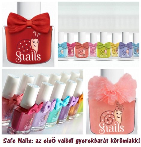 Safe Nails: az első valódi gyerekbarát körömlakk!
