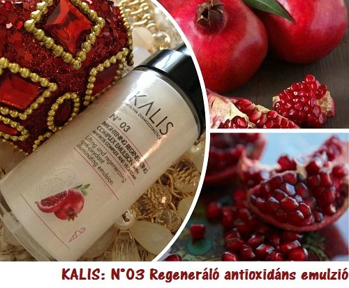 KALIS: N°03 Regeneráló antioxidáns emulzió // teszt