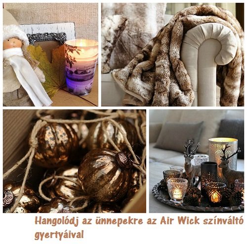 Hangolódj az ünnepekre az Air Wick színváltó gyertyáival 