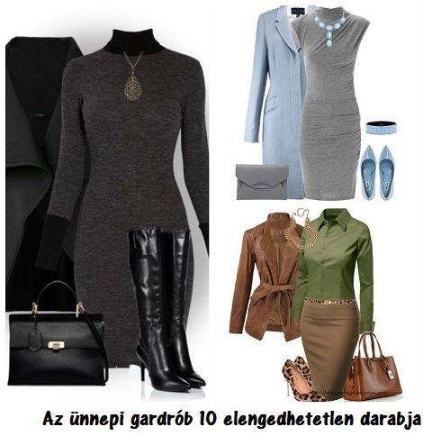 Az ünnepi gardrób 10 elengedhetetlen darabja