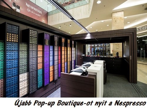 Újabb Pop-up Boutique-ot nyit a Nespresso