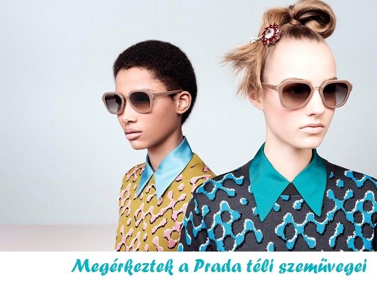Megérkeztek a Prada téli szemüvegei