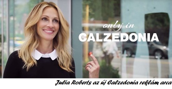 Holnaptól képernyőn a Julia Roberts főszereplésével készült, új Calzedonia reklám 