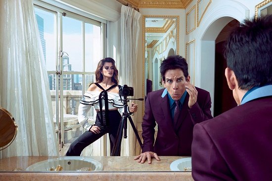 Zoolander az amerikai Vogue címlapján 
