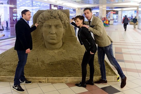 homokszobrok a camponaban